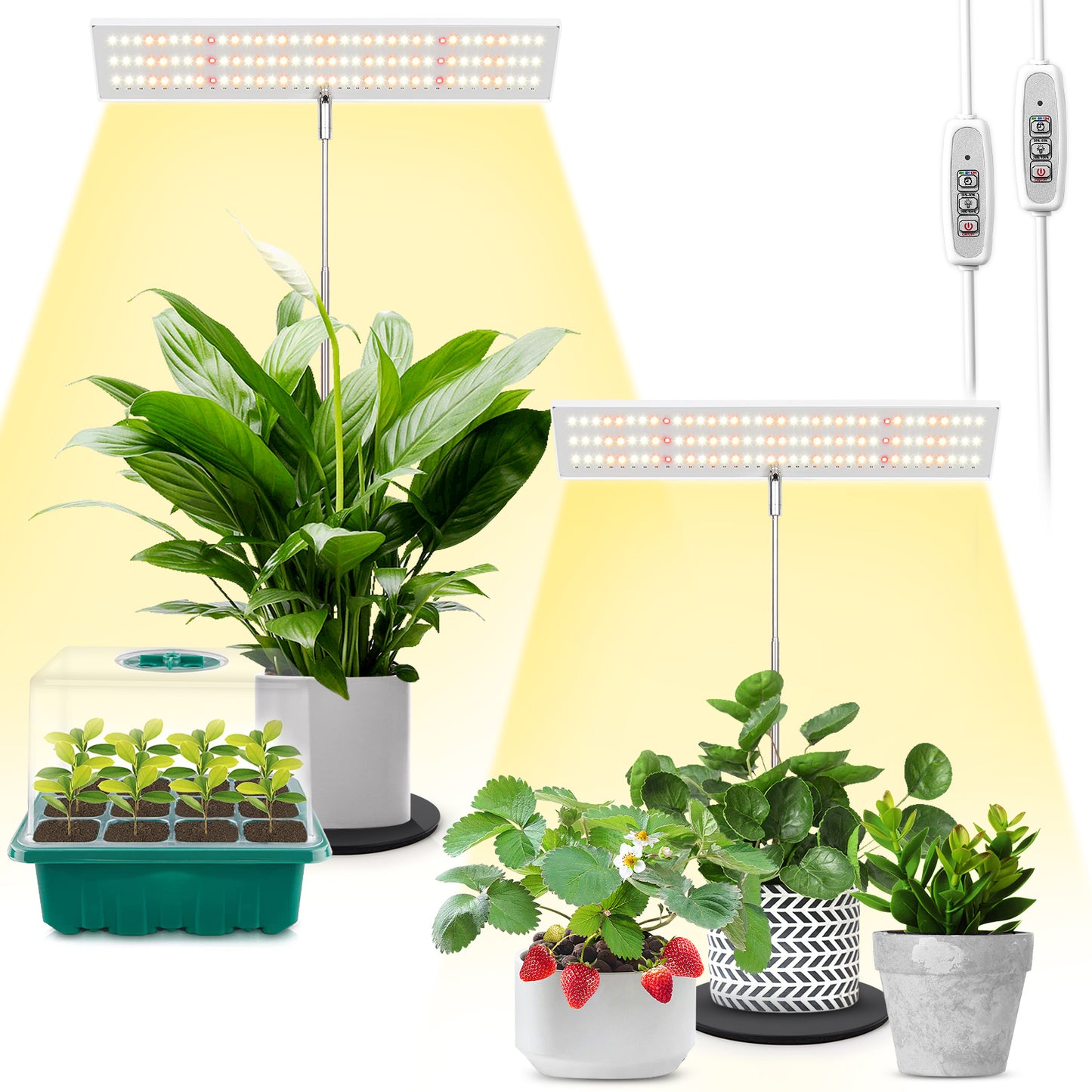 FOXGARDEN Ultra-thin Plant Light with Base