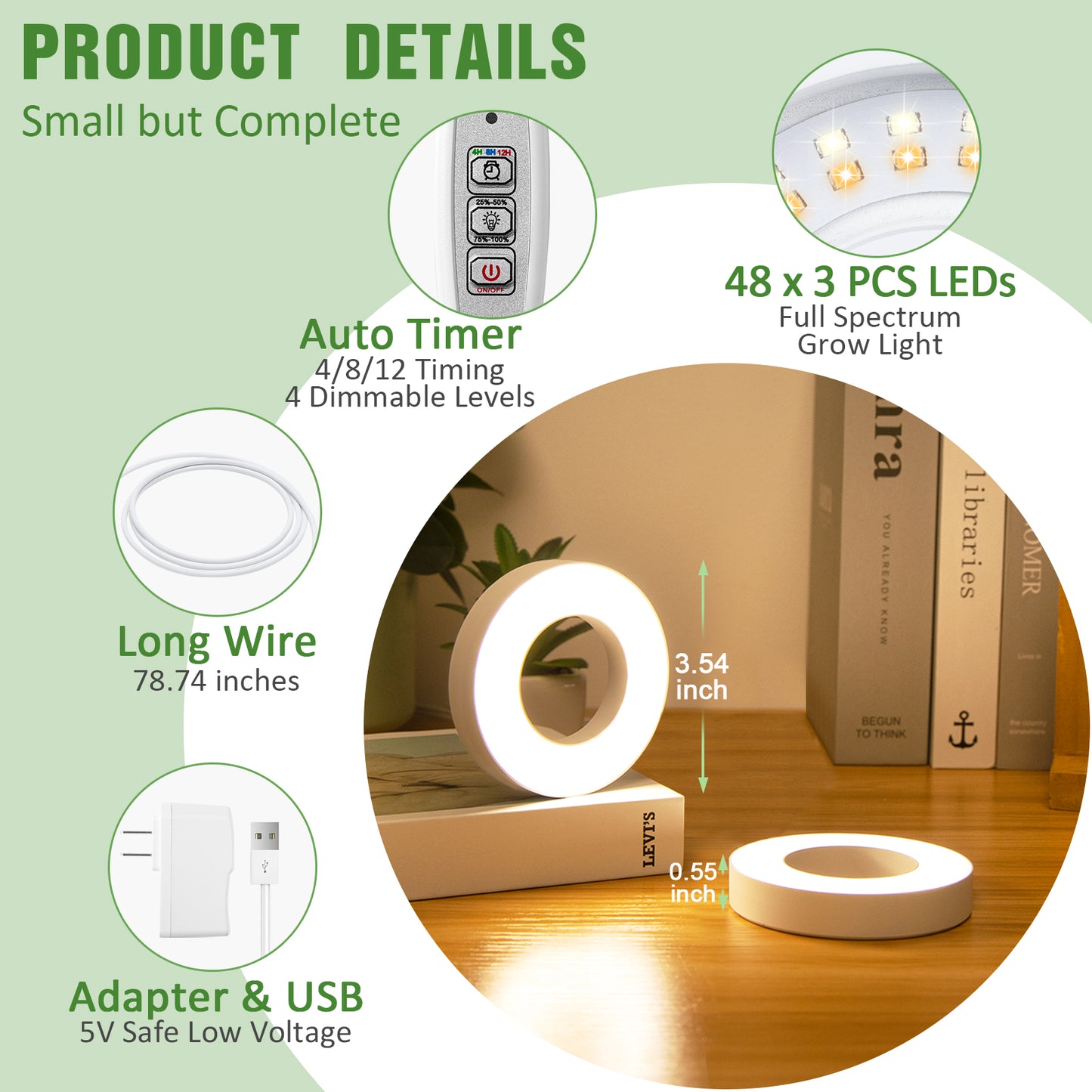 #Quantity_One Wire with Three Light