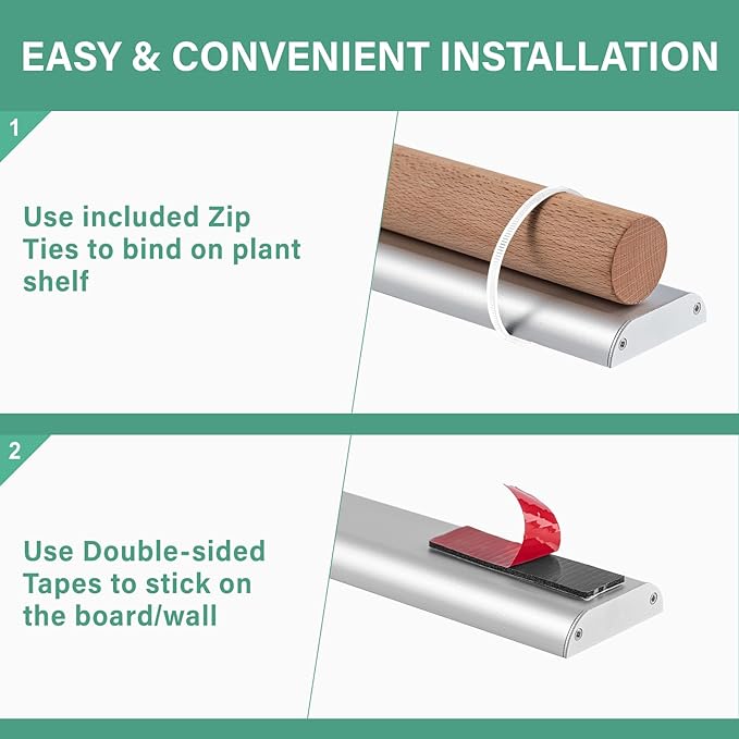 FOXGARDEN Aluminum Grow Light Strip, One Light Strip