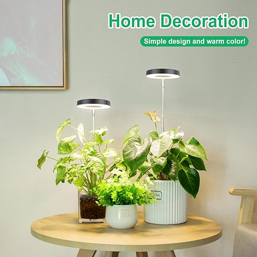 FOXGARDEN Halo Grow Light, Black