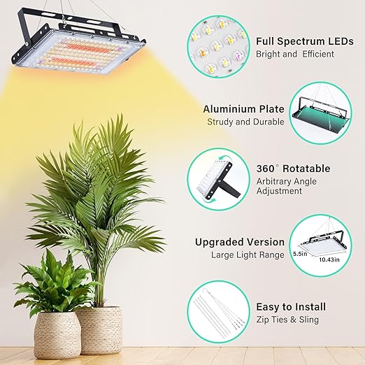 FOXGARDEN Hanging UV LED Plant Light