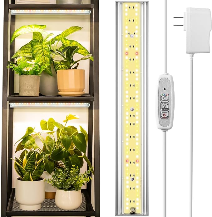 led strip grow lights for plants FOXGARDEN Aluminum Grow Light Strip, One Light Strip