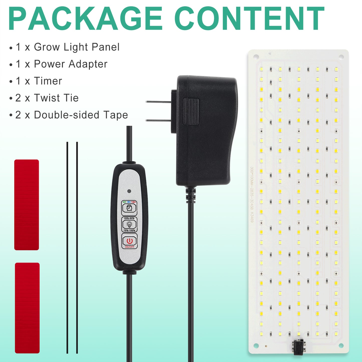 FOXGARDEN Ultra-thin Aluminum Plant Light, One Light