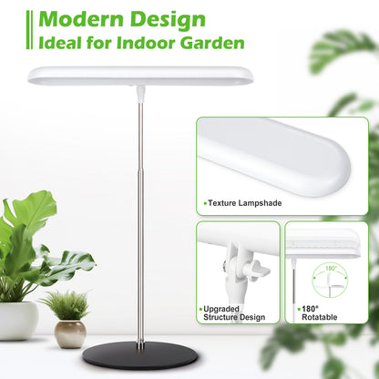 FOXGARDEN White Design Plant Lamp with Base