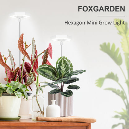 FOXGARDEN 3.94'' Diameter Hexagonal Plant Light for Small Plants